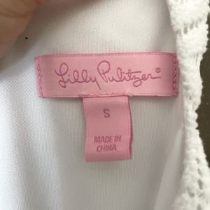 Lilly Pulitzer White Lacey Dress